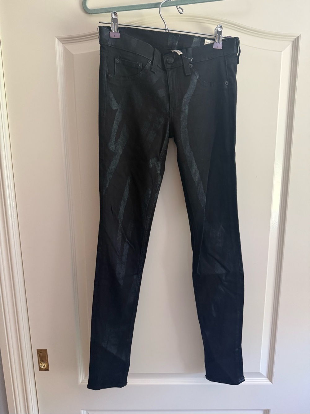 Rag & Bone Black Legging Jeans 27
